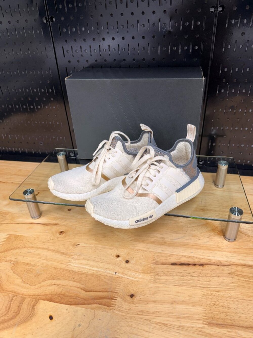 adidas NMD_R1 Cream Sneakers Sz 7